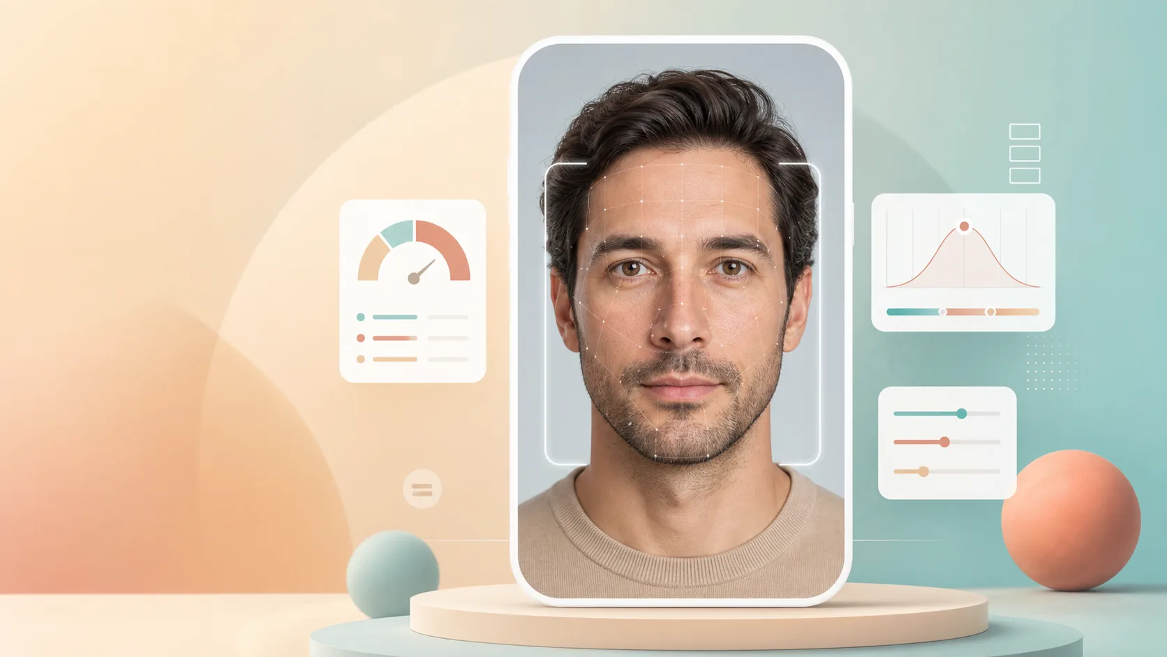 Cover illustration for Face Age Detector Online: Free Photo Test Guide